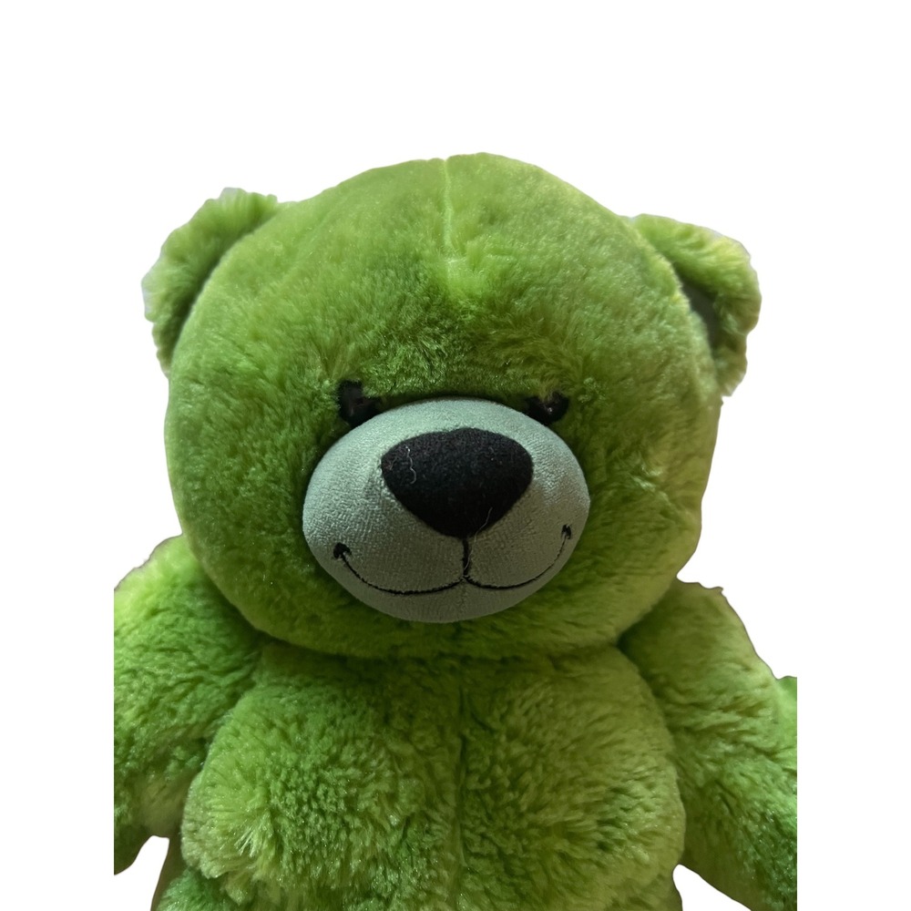 Build a Bear Workshop Marvel Avengers The Hulk Green Teddy Bear Plush Toy - Picture 9 of 9